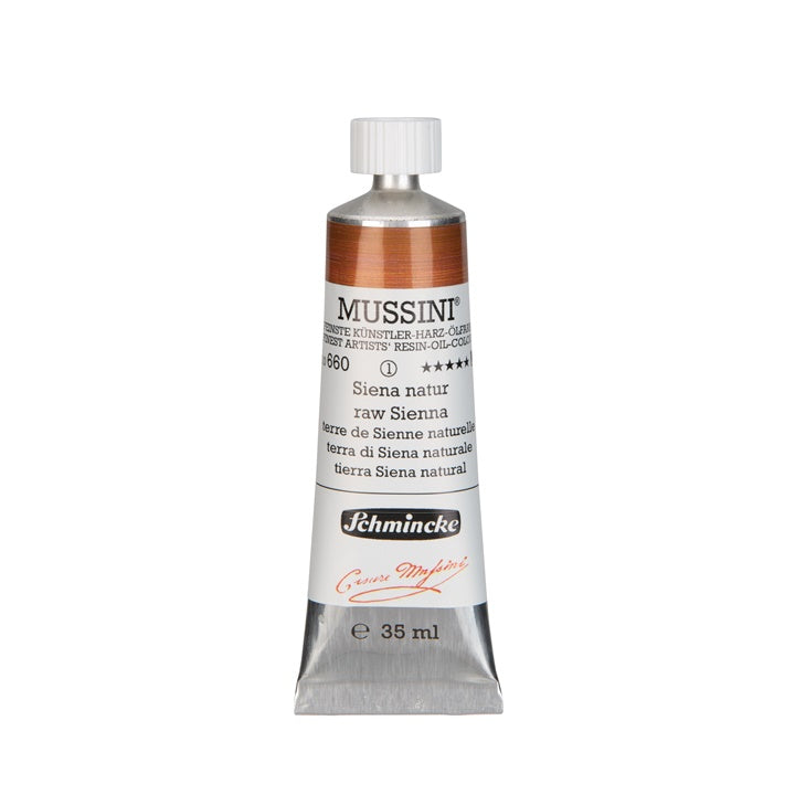 Oljne barve Schmincke MUSSINI 35 ml – 660 Surova siena