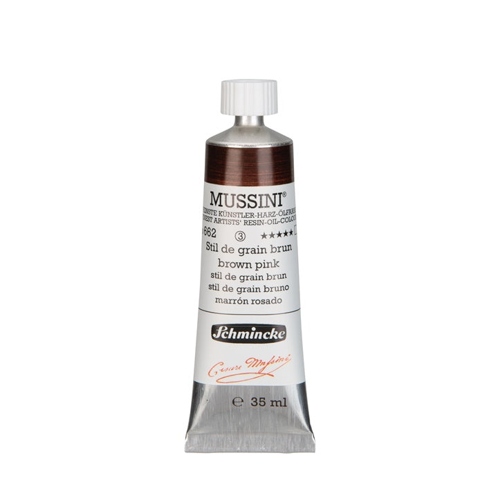 Oljne barve Schmincke MUSSINI 35 ml – 662 rjavo-rožnata