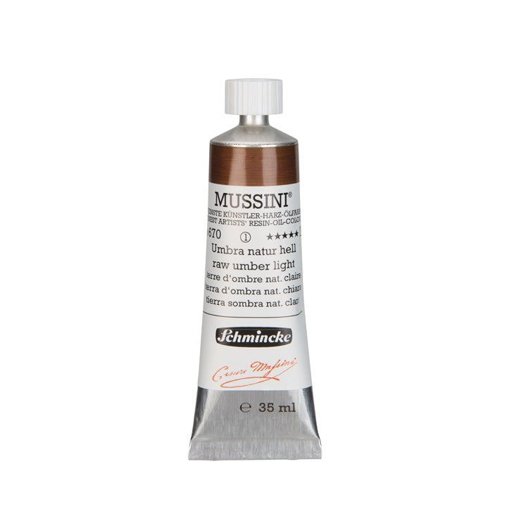 Oljne barve Schmincke MUSSINI 35 ml – 670 Surova umbra svetla
