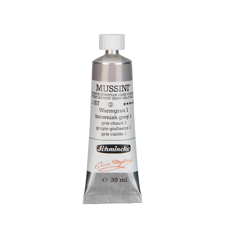 Oljne barve Schmincke MUSSINI 35 ml – 787 rjavkasto siva 1