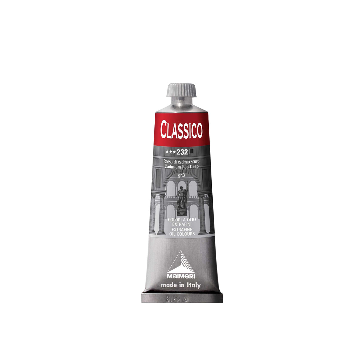 Oljna barva MAIMERI Classico - 60 ml | izberite odtenek – Kadmijeva rdeča temna