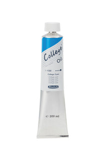 Oljna barva Schmincke College Oil 200 ml – 430 College cian