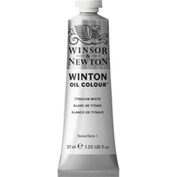 Oljna barva Winsor & Newton Winton 37 ml - Titanium white