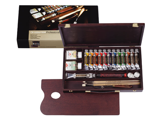 Oljne barve Rembrandt box professional