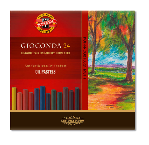 Oljne pastele - GIOCONDA - 24 kom