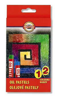 Oljni pasteli - 12 kosov