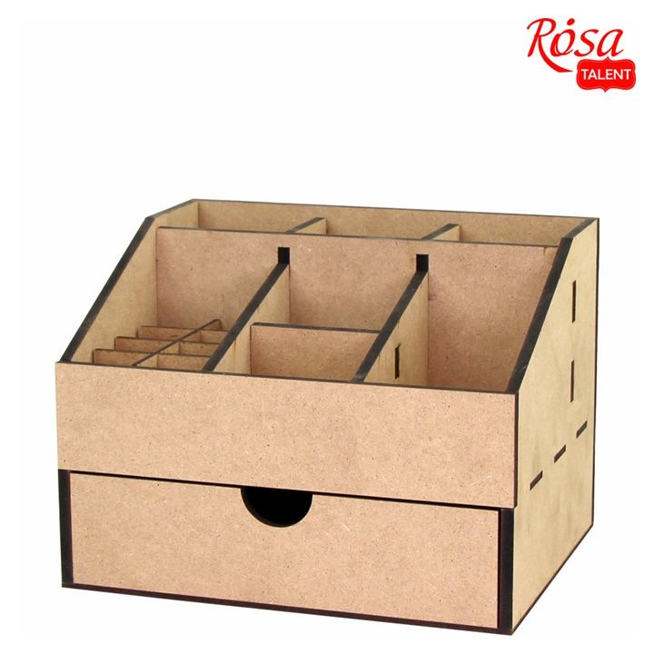 Organizator iz MDF z 1 predalom ROSA TALENT 22,5x18x16,5 cm