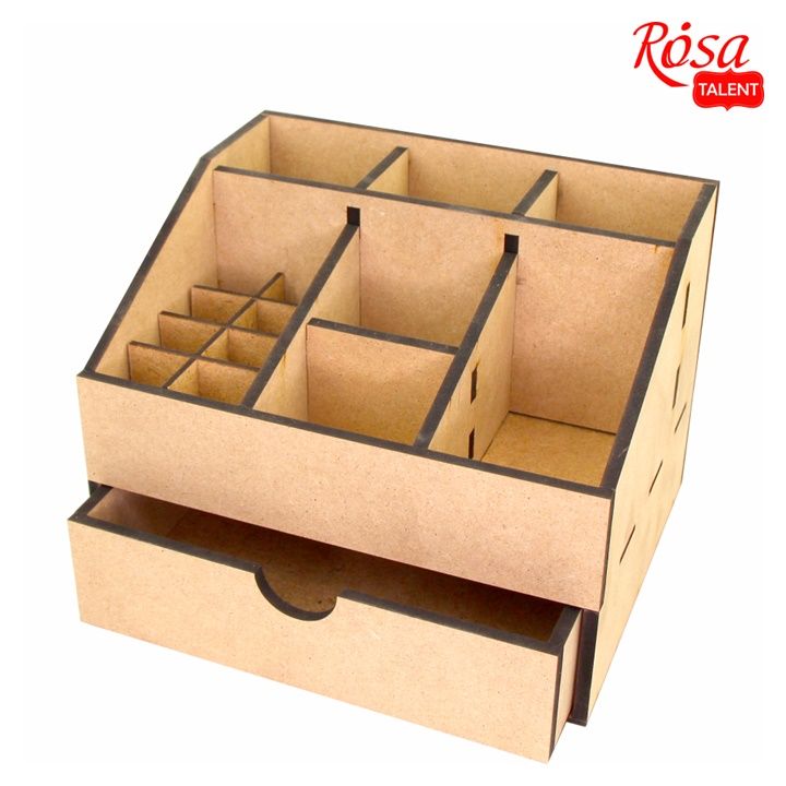 Organizator iz MDF z 1 predalom ROSA TALENT 22,5x18x16,5 cm – pogled 2