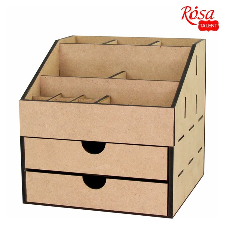 Organizator MDF z 2 predaloma ROSA TALENT