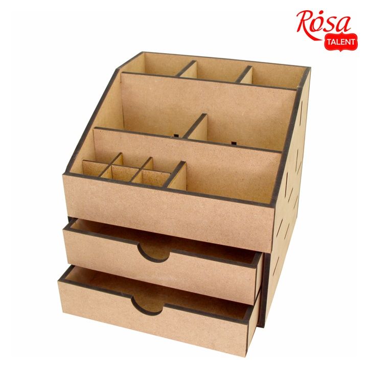 Organizator MDF z 2 predaloma ROSA TALENT – pogled 2