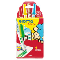 Otroški flomastri GIOTTO be-bè 6 kos