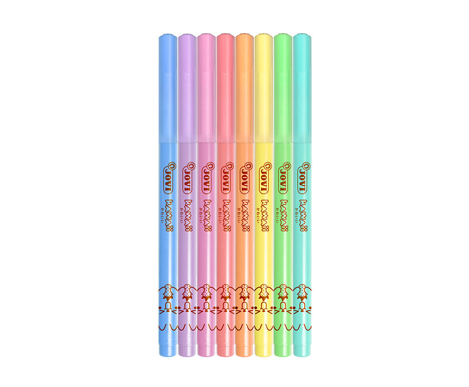 Otroški flomastri JOVI Kawaii / set 8 kosov - 3 mm