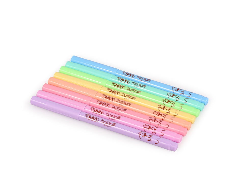 Otroški flomastri JOVI Kawaii / set 8 kosov - 3 mm