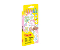 Otroški flomastri JOVI tanki pralni pastelni 3 mm / set 8 kosov