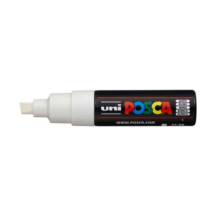 Označevalnik UNI POSCA PC-8K 8 MM | različni odtenki - bela (1)