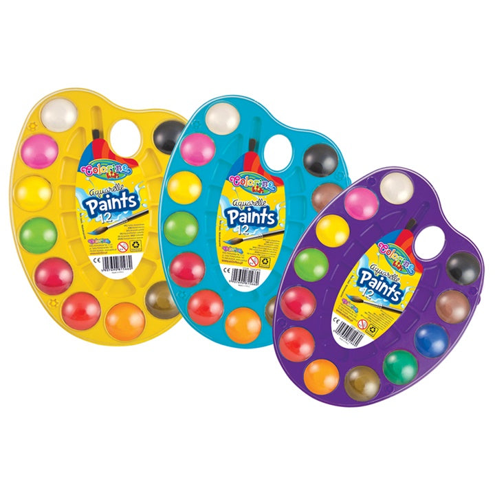 Paleta akvarelnih barv Colorino