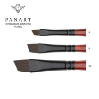 PanArt 3362 kotni čopič za akrilne barve | Različne velikosti – pogled 2