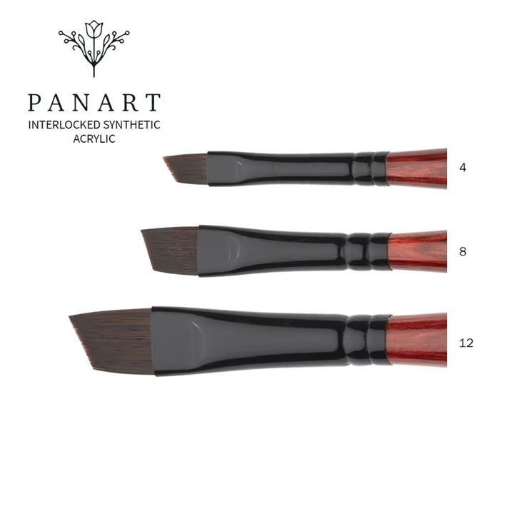 PanArt 3362 kotni čopič za akrilne barve | Različne velikosti – pogled 2