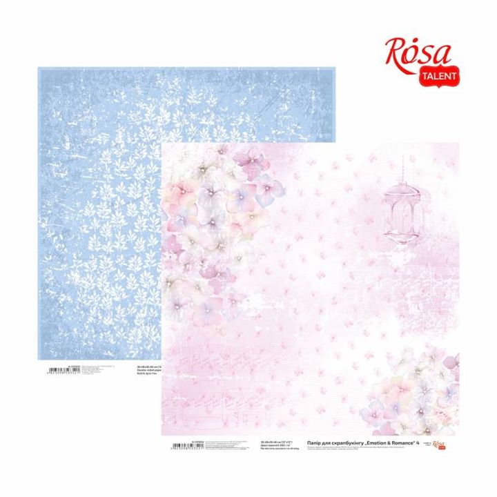 Papirji za scrapbooking 30.48 x 30.48 cm Emotion and Romance – No. 4