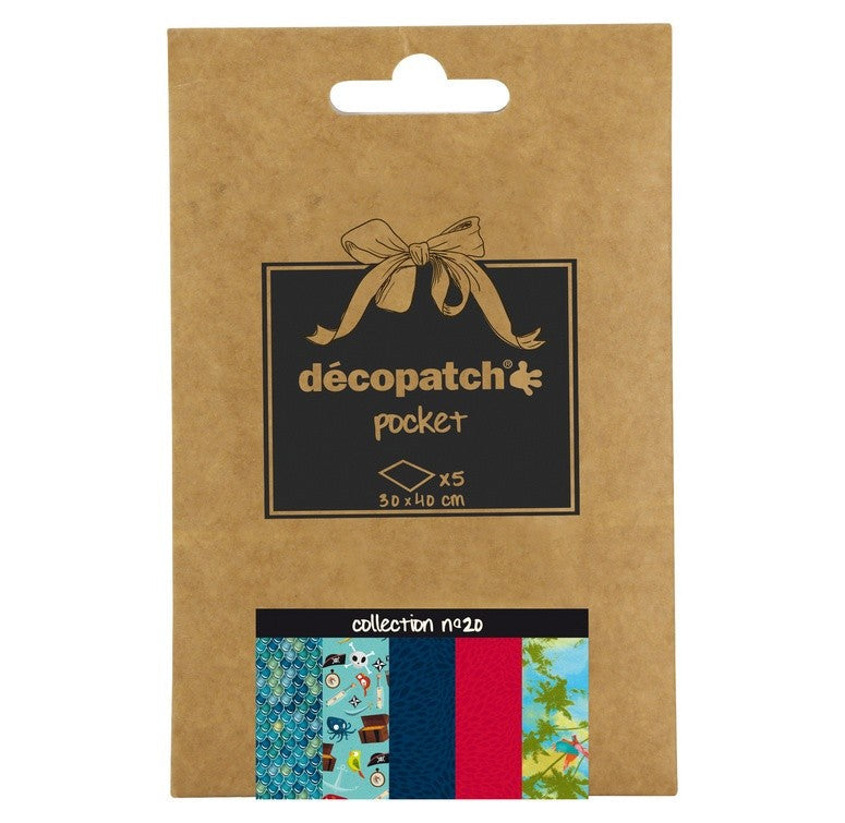 Papir za decoupage CLAIREFONTAINE Decopatch 30 x 40 cm – kolekcije 6 – 20 – št. 20