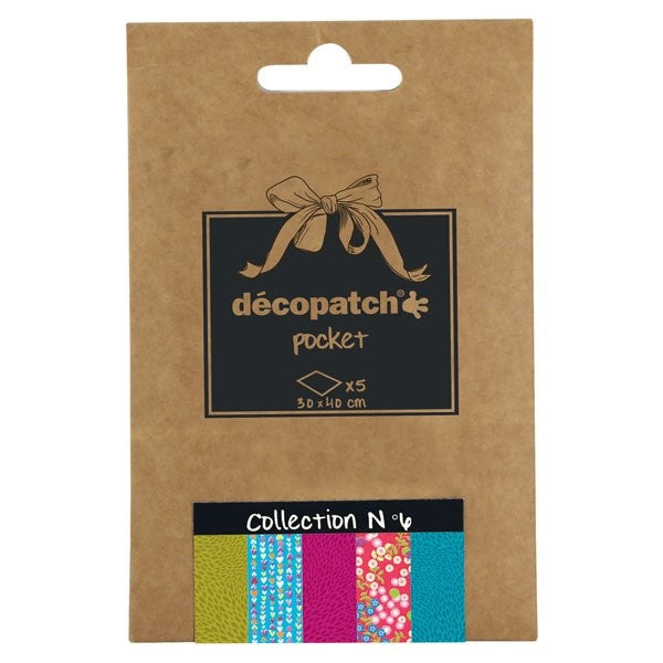 Papir za decoupage CLAIREFONTAINE Decopatch 30 x 40 cm – kolekcije 6 – 20 – št. 6