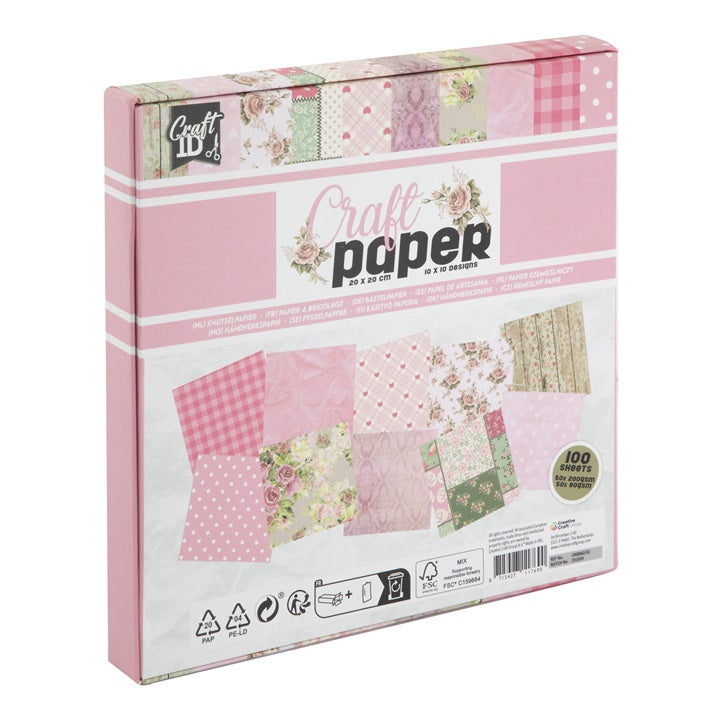 Papir za scrapbooking 20 x 20 cm – pogled 2