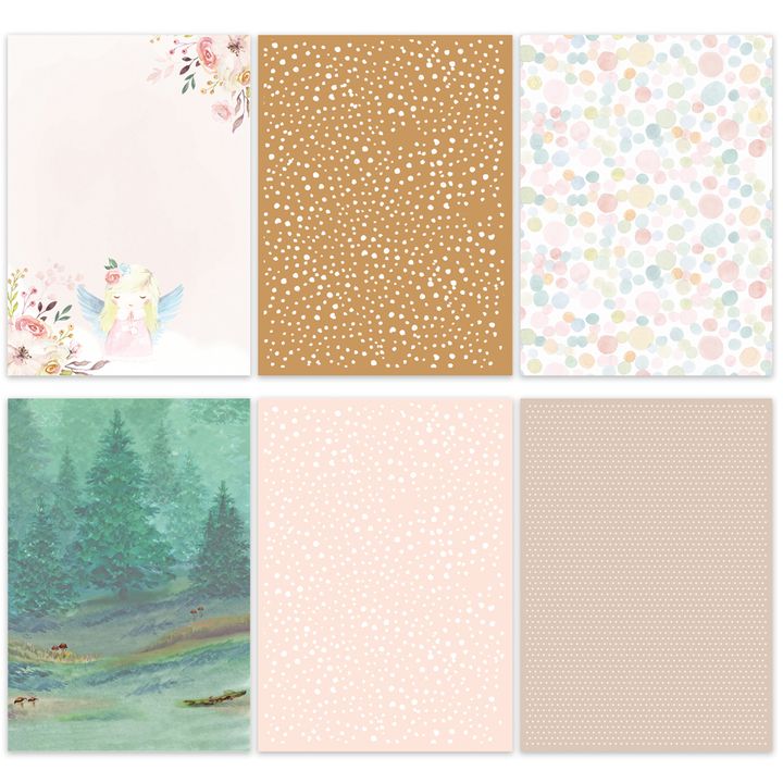 Papir za scrapbooking A4 Magical Forest — slika 3