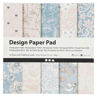 Papir za scrapbooking rose / 15.2 x 15.2 cm - 50 listov