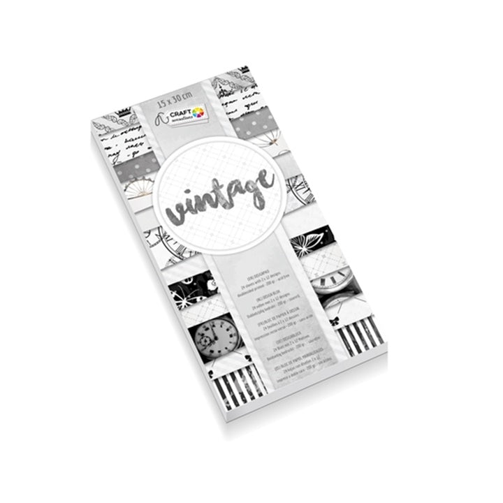 Papir za scrapbooking tehniko Craft Sensations 15x30 cm - 24 listov | različni dizajni – pogled 3