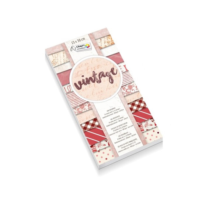 Papir za scrapbooking tehniko Craft Sensations 15x30 cm - 24 listov | različni dizajni – pogled 4
