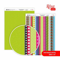 Papirji za scrapbooking Be in color A4 | različni motivi — slika 8