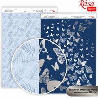 Papirji za scrapbooking Butterflies A4 | različni odtenki — slika 3