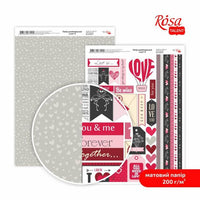 Papirji za scrapbooking Love A4 | različni motivi — slika 8