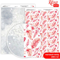 Papirji za scrapbooking Love Mood A4 | različni motivi — slika 6