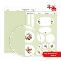 Papirji za scrapbooking Magic roses A4 | različni motivi — slika 4