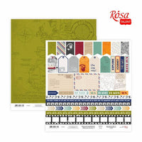 Papirji za scrapbooking 30.48 x 30.48 cm Make your journey