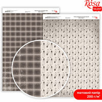 Papirji za scrapbooking Mens Style A4 | različni motivi — slika 9