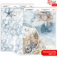 Papirji za scrapbooking Ocean Dreams A4 | različni motivi — slika 4