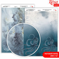 Papirji za scrapbooking Ocean Dreams A4 | različni motivi — slika 7