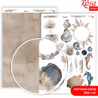 Papirji za scrapbooking Ocean Dreams A4 | različni motivi — slika 9