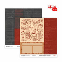 Papirji za scrapbooking 30.48 x 30.48 cm Recipe book | različni motivi — slika 3