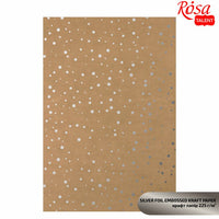Papirji za scrapbooking s kovinskimi elementi A4 | različni motivi — slika 10