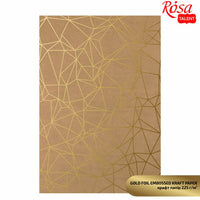 Papirji za scrapbooking s kovinskimi elementi A4 | različni motivi — slika 1