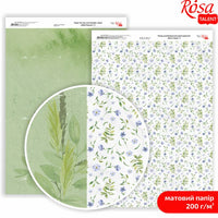 Papirji za scrapbooking Wild Flowers A4 | različni motivi — slika 3