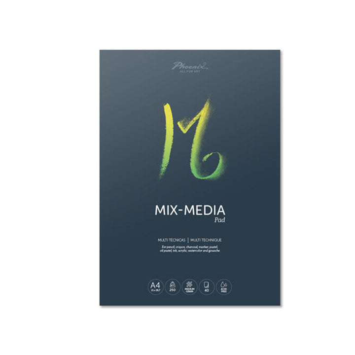 Papirni blok za različne tehnike - MIX-MEDIA pad | različni formati – pogled 2