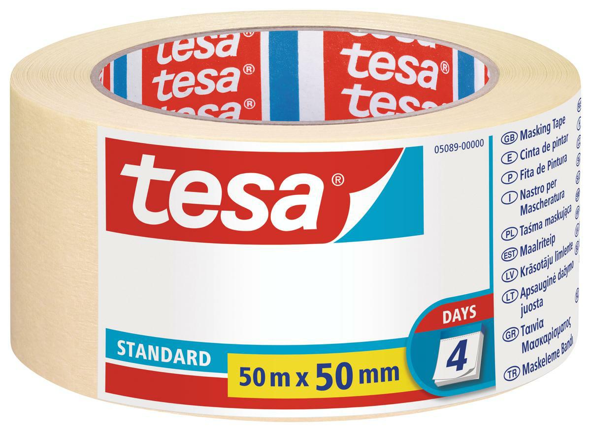 Papirni maskirni trak tesa standard 50 m
