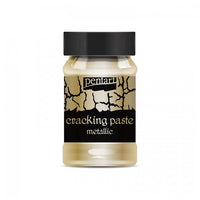 Pasta za izdelavo učinka razpok kovinska Pentart 100 ml | različne barve – pogled 3