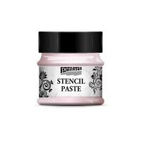 Pasta za šablone biserna Stencil Paste Pentart 50ml – ice flower