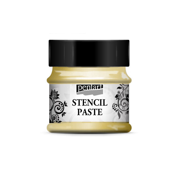 Pasta za šablone biserna Stencil Paste Pentart 50ml | različne barve – pogled 3