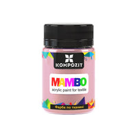 MAMBO Pastelna akrilna barva za tekstil in usnje 50ml – 103 mandelj